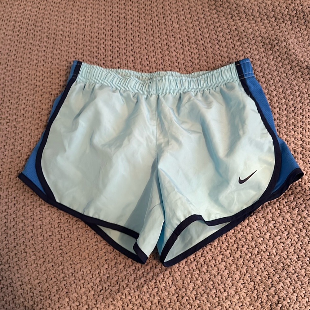 nike shorts, blue, size medium